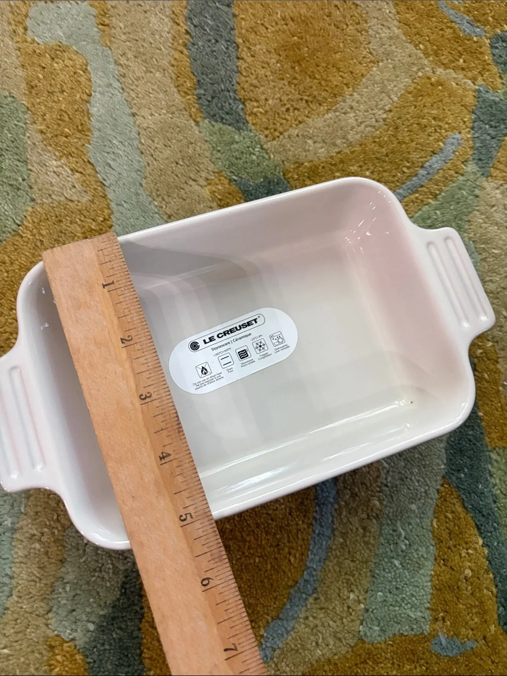 Le Creuset 18 cm Rectangular Baking Dish in Pistache